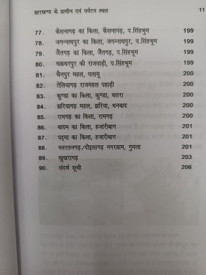 jharkhand ke prachin smarak evam paryatan sthal book