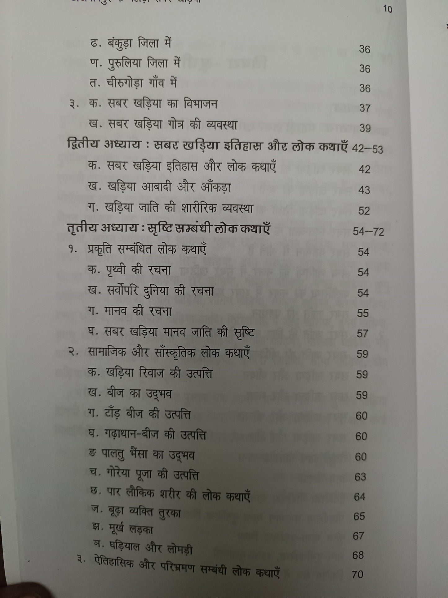 Chhotanagpur ke pahadi sabar kharia